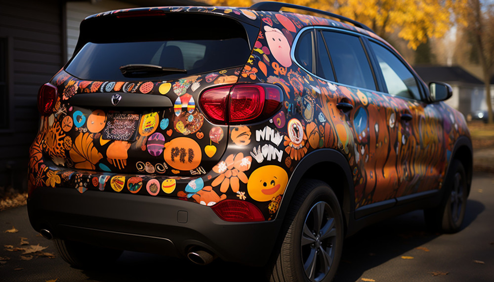 Des raisons de coller des stickers sur sa voiture