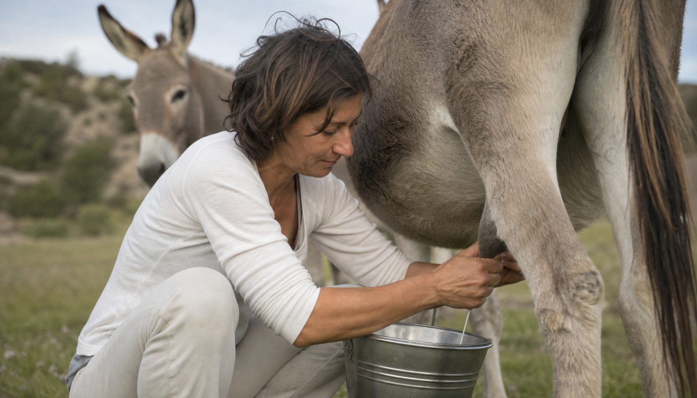Le lait corporel d’au pays des ânes